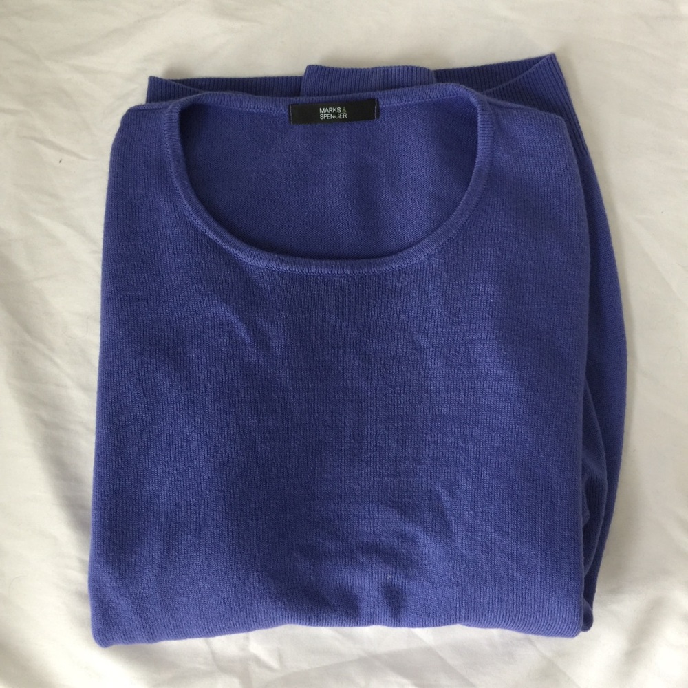 Marks & Spencer | Blue sweater